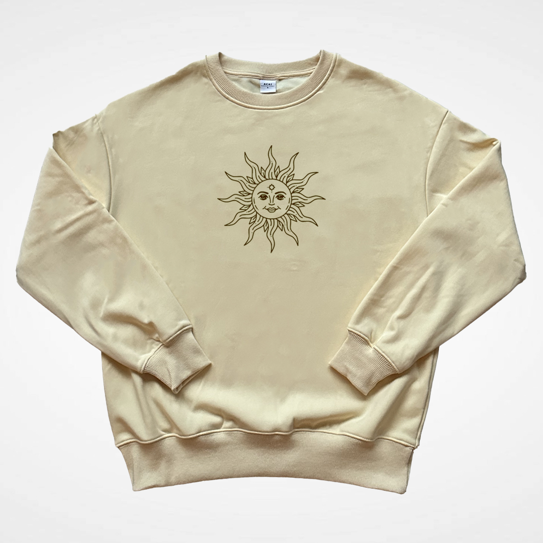 Sun - Embroidered